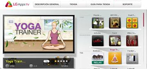LG APPS TV: Aplicaciones para disfrutar tu TV