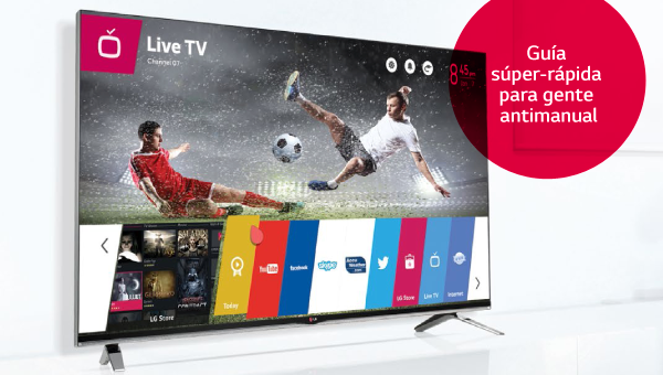 LG Smart TV con WebOS, ¡el futuro ha llegado!