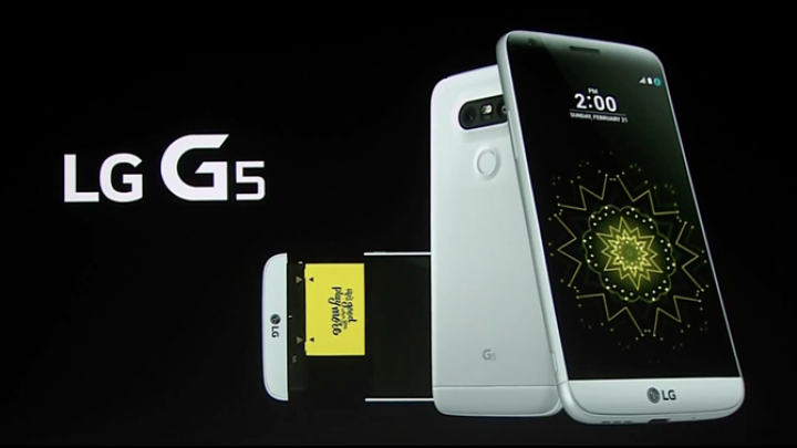 LG G5 PERMITE INCLUIR PIEZAS EXTERNAS