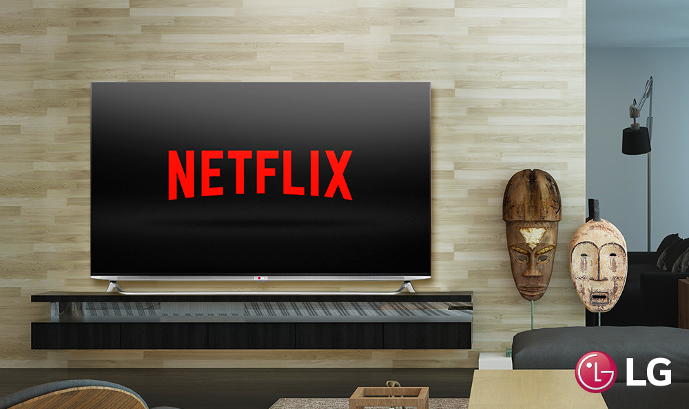 Netflix premium gratis en la compra de televisor 4K de LG