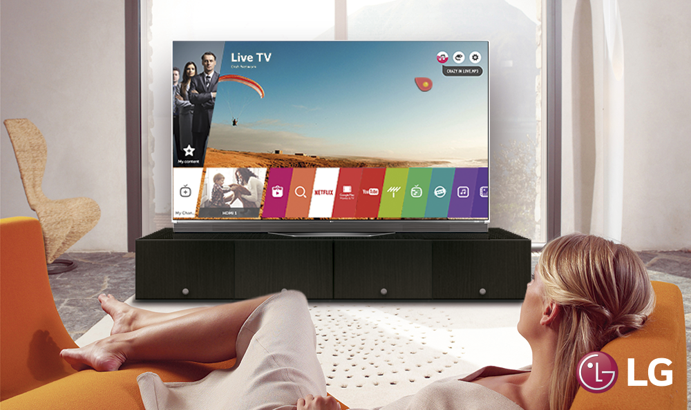 Disfruta de la música con el LG Smart TV