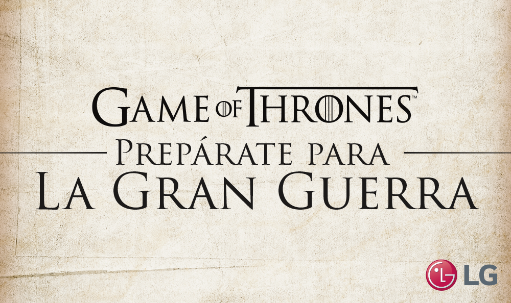 LG y Claro te traen una súper promoción con “Game of Thrones”