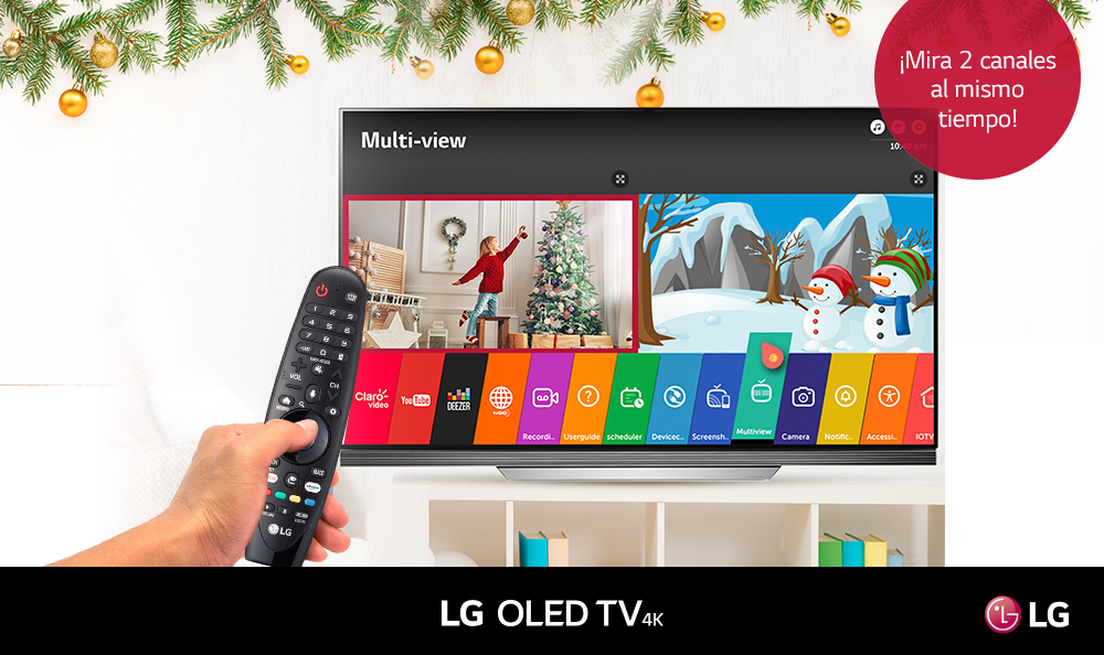 Aprende a activar la función Multiview en tu LG TV