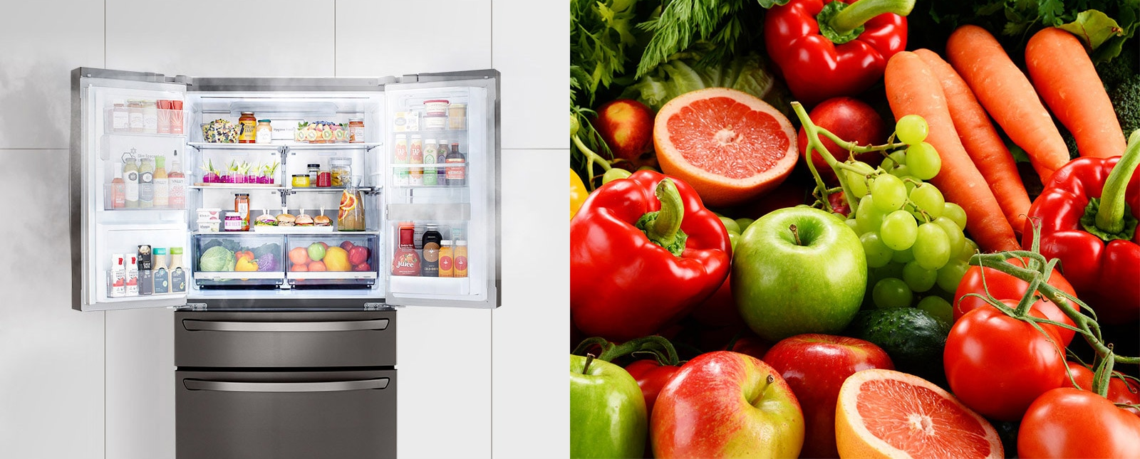 Refrigeradoras LG | Conoce todo sobre la tecnología Door Cooling