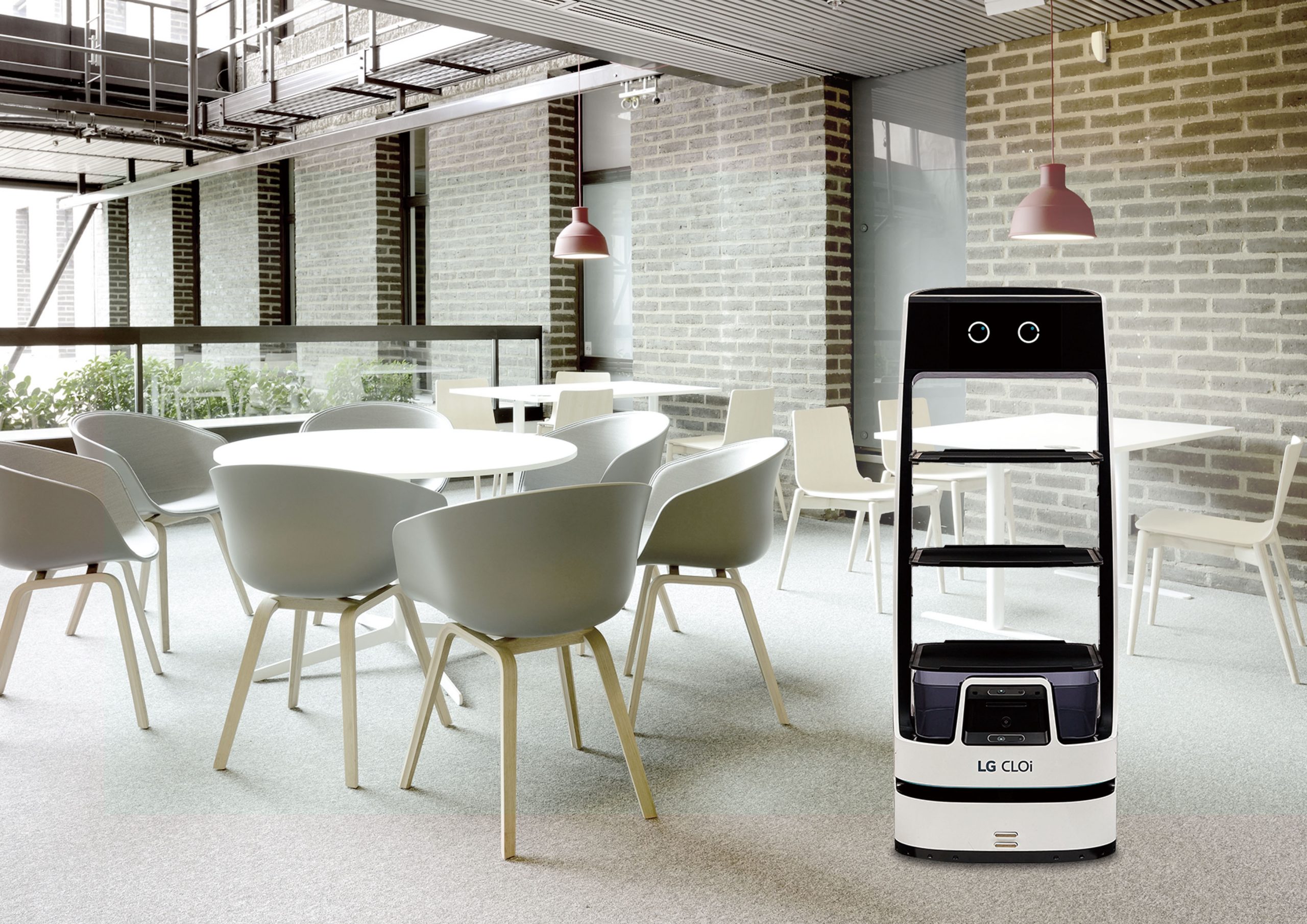 El nuevo robot LG CLOi ofrece un rendimiento óptimo para servicio al cliente