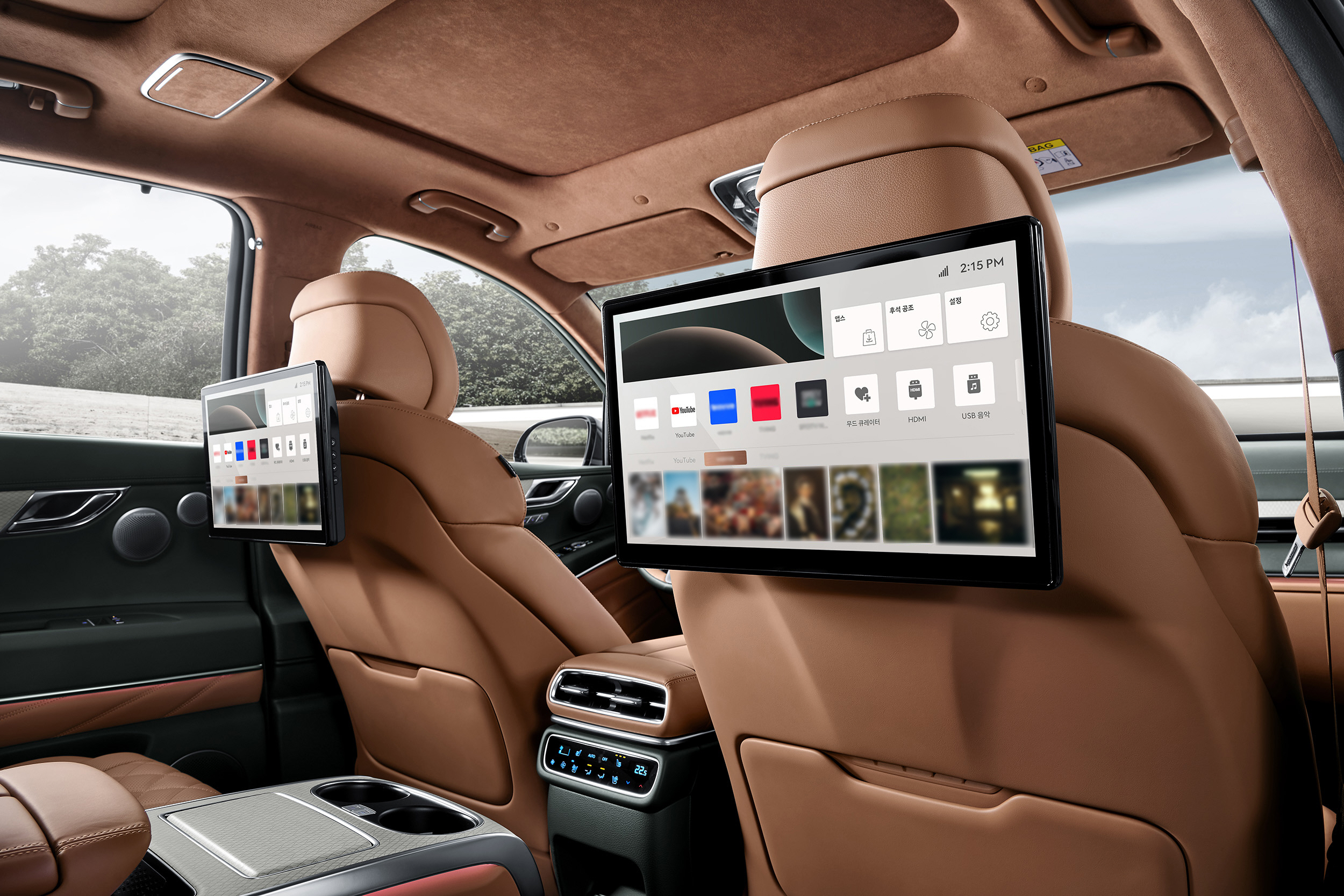 LG se une con Hyundai Motor Group y YouTube para ofrecer experiencias de infoentretenimiento en carros Genesis