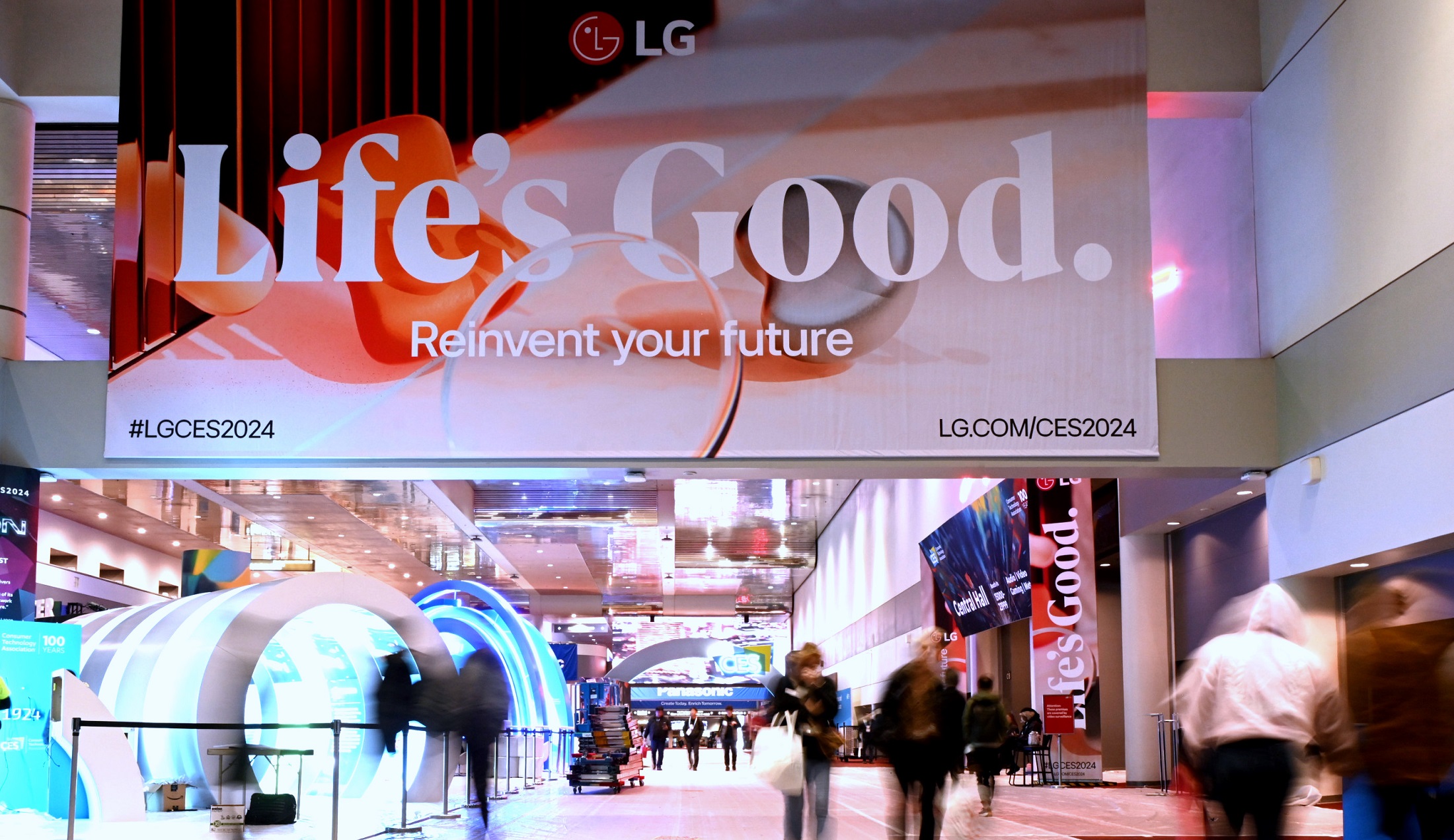 LG presenta sus últimas innovaciones en CES 2024